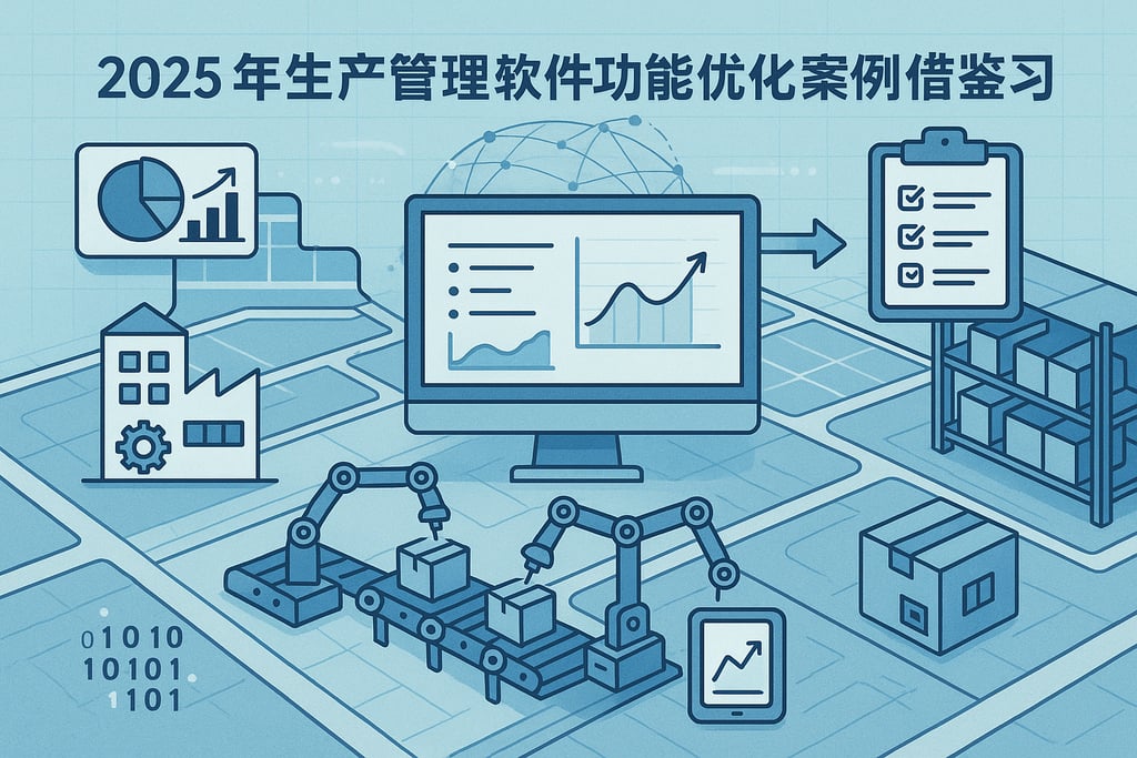 2025 年生产管理软件功能优化案例，借鉴学习